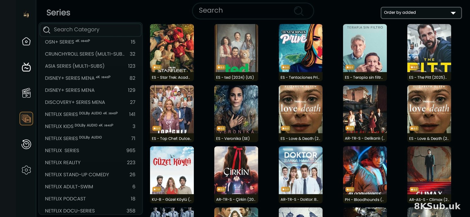 Best IPTV for Firestick UK 124000 TV series updated daily