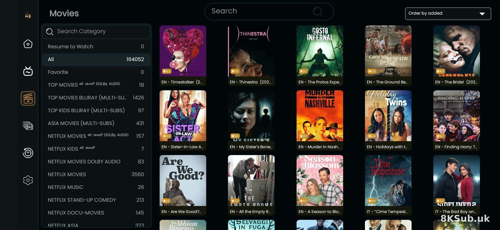 Best IPTV for Firestick UK 164000 movies VOD library
